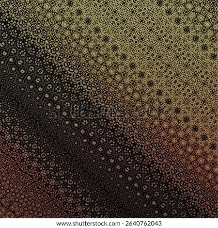 Crochet-inspired vector pattern, featuring freeform geometric motifs. Ideal for sublimation onto textiles, scrapbooking, digital print, quilts, wallpapers, crafts, DIY design projects.