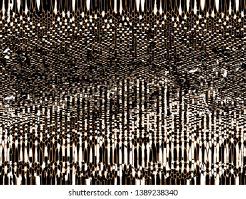 Crocodile Skin Pattern Texture Repeating Brown Stock Illustration ...