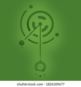 Crop Circles Art Illustration Design