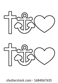 180 Faith Hope Love Anchor Images, Stock Photos & Vectors | Shutterstock