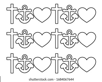 180 Faith Hope Love Anchor Images, Stock Photos & Vectors | Shutterstock