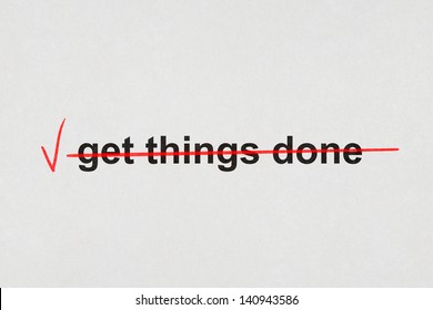 Cross Out Get Things Done