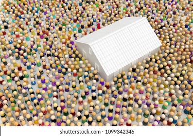 106,431 Crowded house Images, Stock Photos & Vectors | Shutterstock