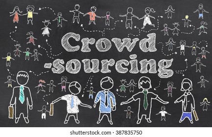 Crowd Sourcing Illustration