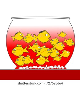 Crowded Fish Bowl