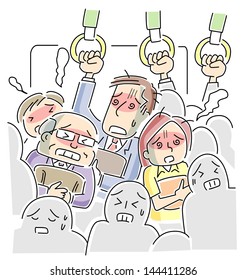 Crowded Train