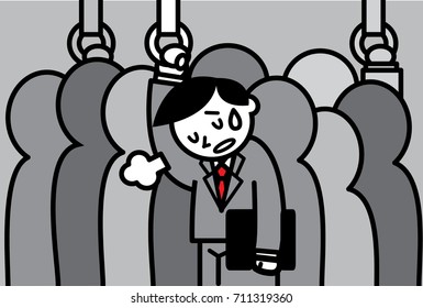 Crowded Train