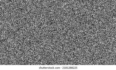 CRT TV Noise, Old Television Noise Texture