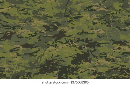 Crye Precision Multicam Camo Pattern For Wallpaper Or Print Material Decal, Arid Tropic Multi Terrain Camouflage Us 