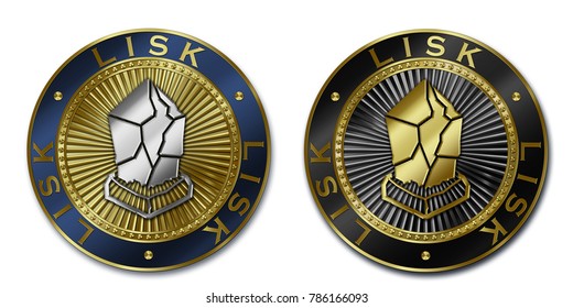 Cryptocurrency LISK coin