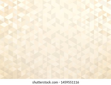 Crystal Beige Pastel Brilliance Background. Mosaic Pattern.