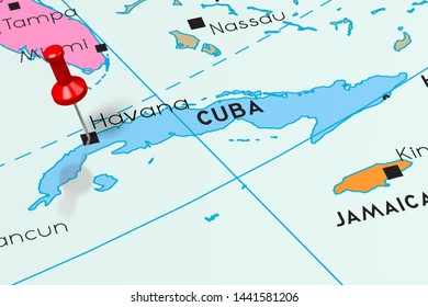 Havana Map Images Stock Photos Vectors Shutterstock