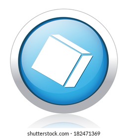 Cube Button Stock Illustration 210025231 | Shutterstock