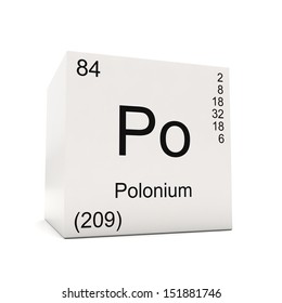 polonium element color