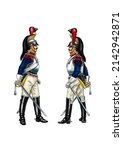 Cuirassier of the 7th Cuirassier Regiment, Napoleonic France
