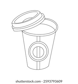Cup coffee or tee caffe