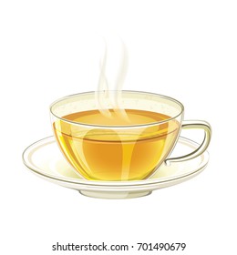 Tea Cup Vector Illustration Stock Vector (Royalty Free) 80543170