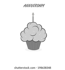 Cupcake - Anniversary 