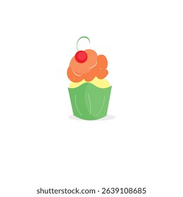 Cupcake - cupcake with cherry on top