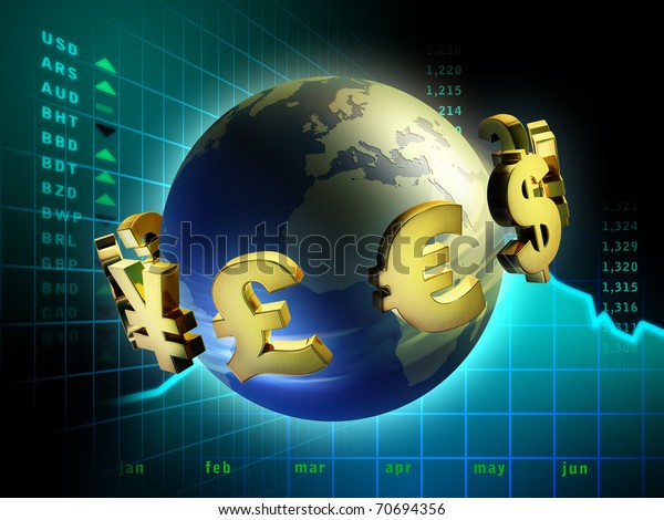 currency-symbols-moving-around-planet-earth-stock-illustration-70694356