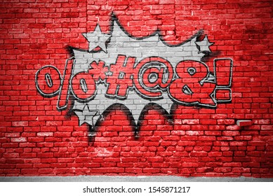 curse Comic Explosion Graffiti