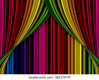 Curtain Background