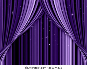 Curtain Background