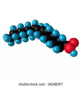 Curved A Molecule Oleic Acid