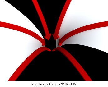 Curved Space Stock Illustration 21895135 | Shutterstock