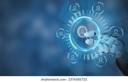 Customer analytics and customer acquisition technology concept. Leveraging data driven insights, creating highly effective marketing to successfully acquire new customers and grow the business.