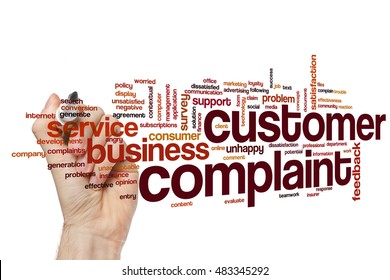 Customer Complaint Word Cloud