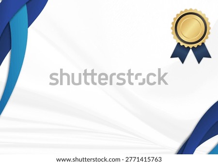 Customizable Achievement Certificate Template Featuring Blank Layout, Elegant Borders and Professional Design with Clean Typography for Award Recognition, Education, Corporate Training and Employee Performance Certification
