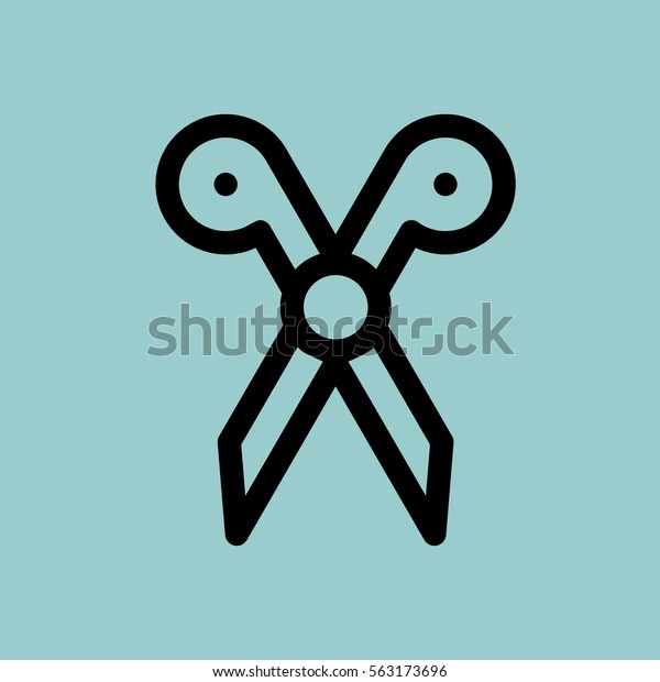cut icon. isolated sign\
symbol