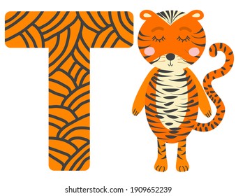 Tiger Alphabet Images Stock Photos Vectors Shutterstock