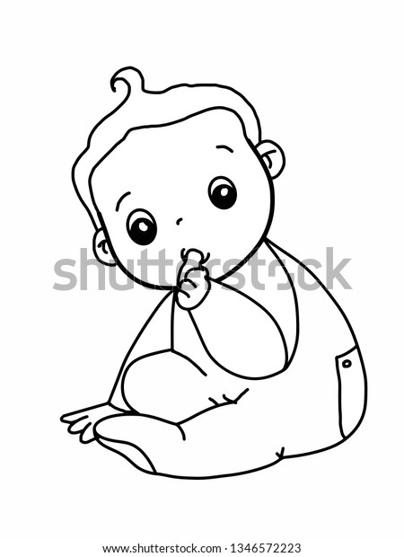 Cute Baby Boy Coloring Cartoon Characters Stock Illustration 1346572223 Cute Baby Boy Coloring Cartoon Characters Stock Illustration 1346572223