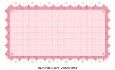 Cute background frame 
