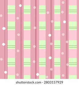 Cute Background Pink and Grean