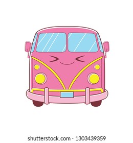 Cute Car Character Cartoon Illustration Stock Illustration 1303439359 ...