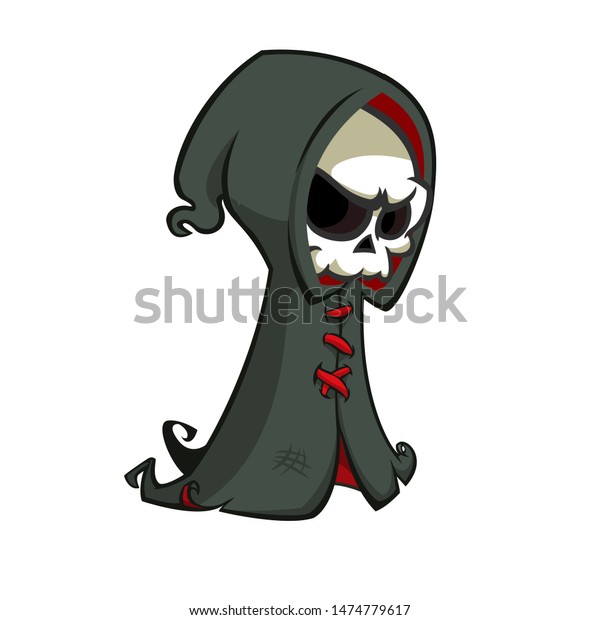 scary grim reaper cartoon