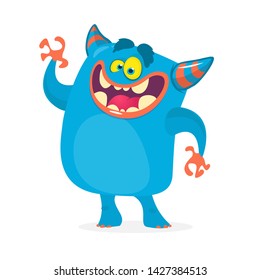 Cute Cartoon Troll Character Monster Character Stock Illustration ...