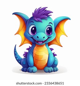 Cute character Dragon Mascot