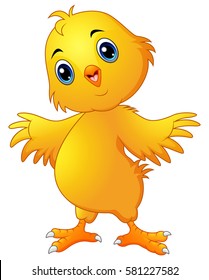 Cute Chicken Cartoon Stock Illustration 581227582 | Shutterstock