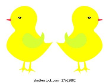 Cute Chicks Stock Illustration 27622882 | Shutterstock