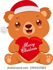 Cute Christmas Teddy Bear