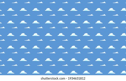 青い空の背景に白い雲 のイラスト素材 Shutterstock