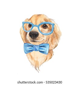 水彩画狗图片 库存照片和矢量图 Shutterstock