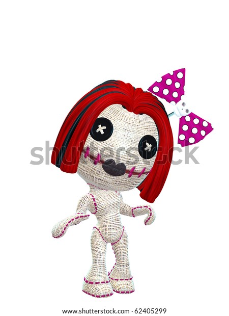 voodoo doll with hair