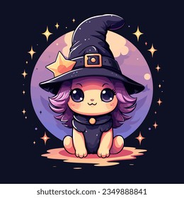 Cute Halloween Black Cat