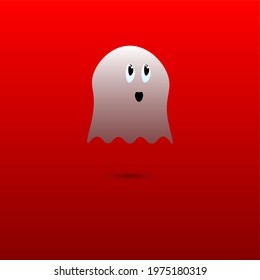 Cute little ghost the red 
