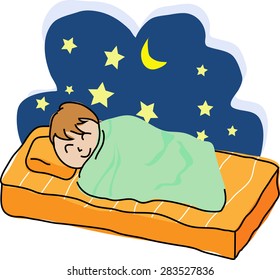 25,153 Sleeping boy cartoon Images, Stock Photos & Vectors | Shutterstock